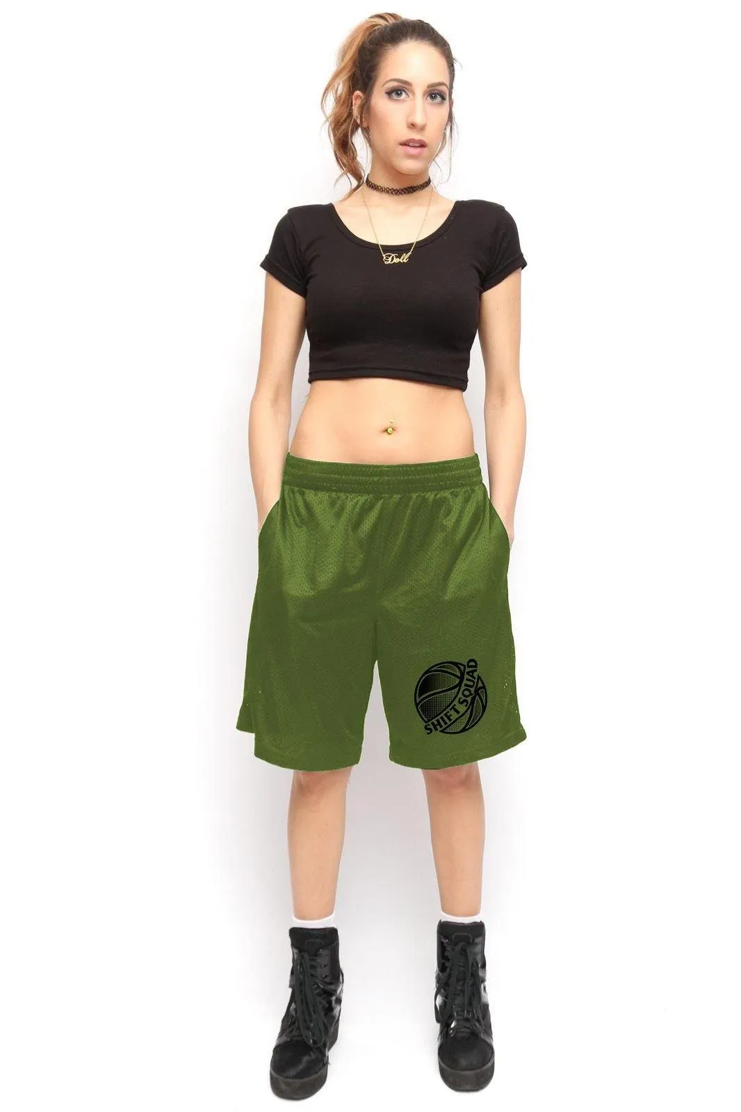 Shiftsquad Women’s Basketball Shorts – Performance Meets Comfort