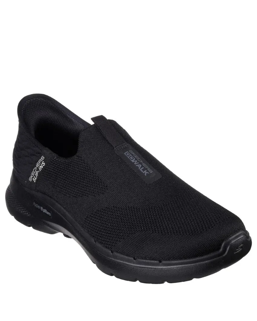 SKECHERS SLIP-INS GO WALK 6 - EASY ON - 216278 - BBK