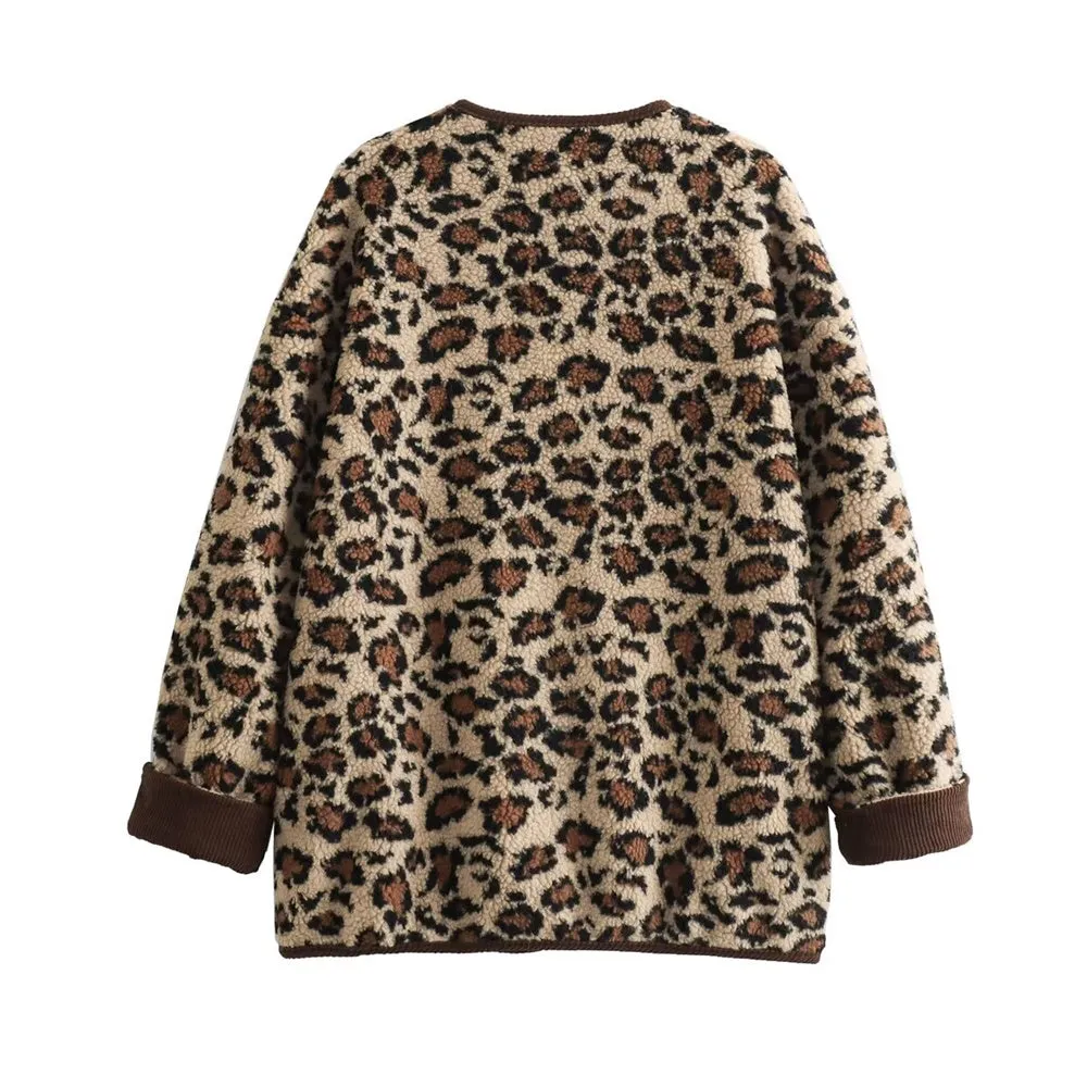Sofia - Manteau Léopard Femme