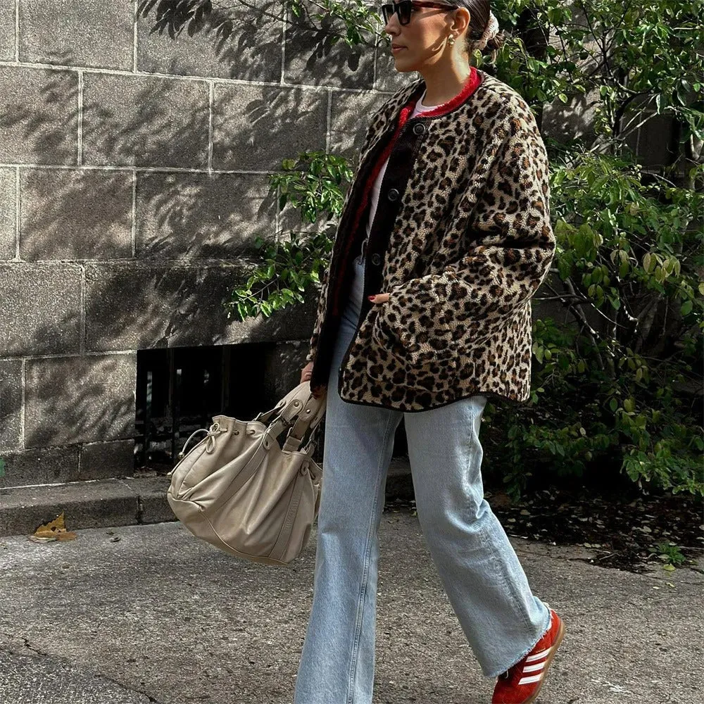 Sofia - Manteau Léopard Femme