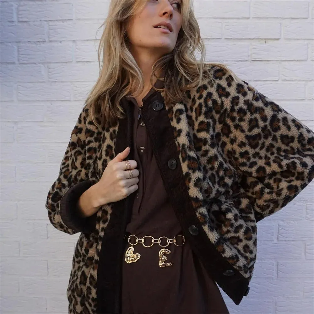 Sofia - Manteau Léopard Femme