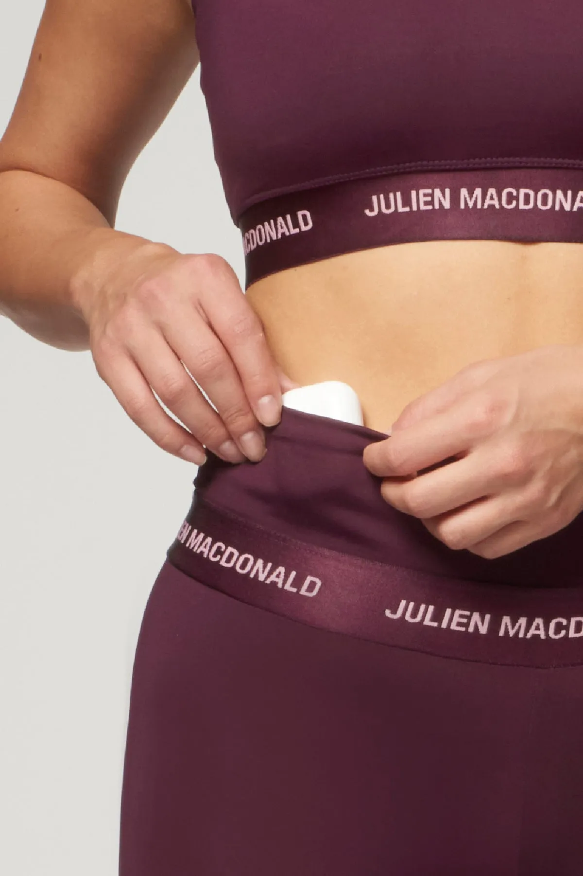 St Tropez Leggings Burgundy