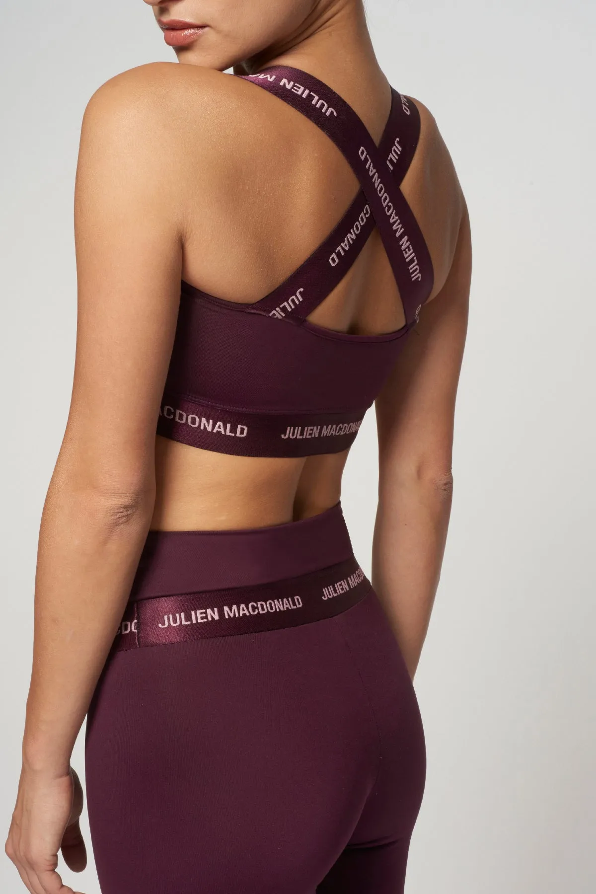 St Tropez Leggings Burgundy