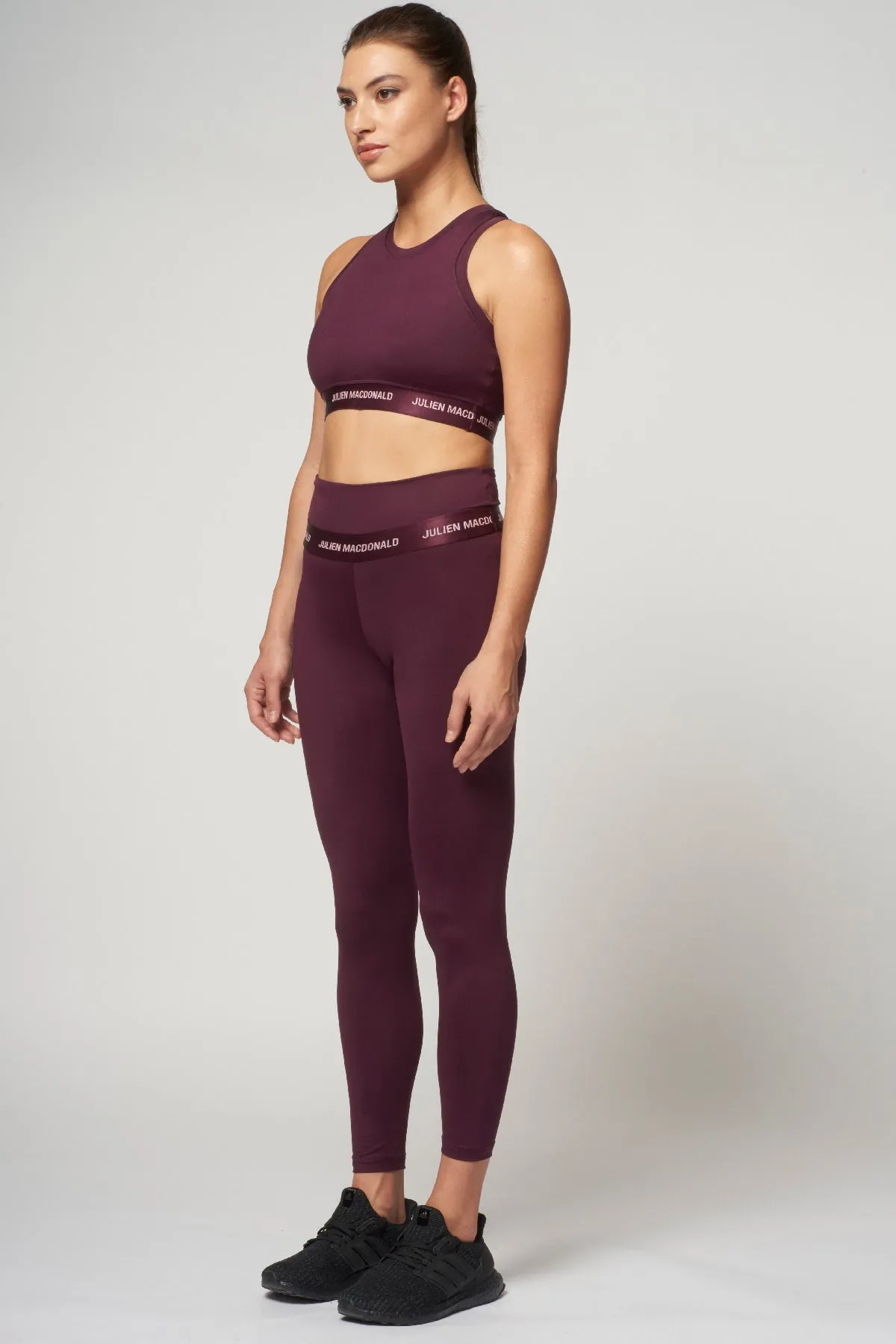 St Tropez Leggings Burgundy