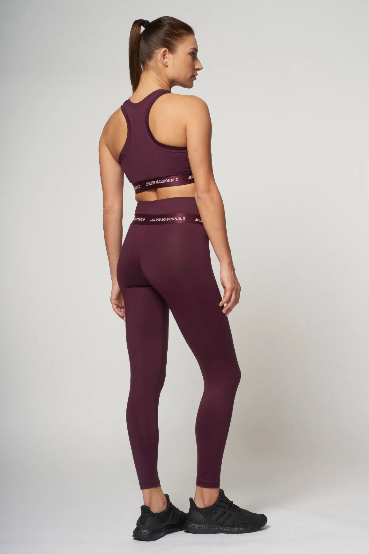 St Tropez Leggings Burgundy