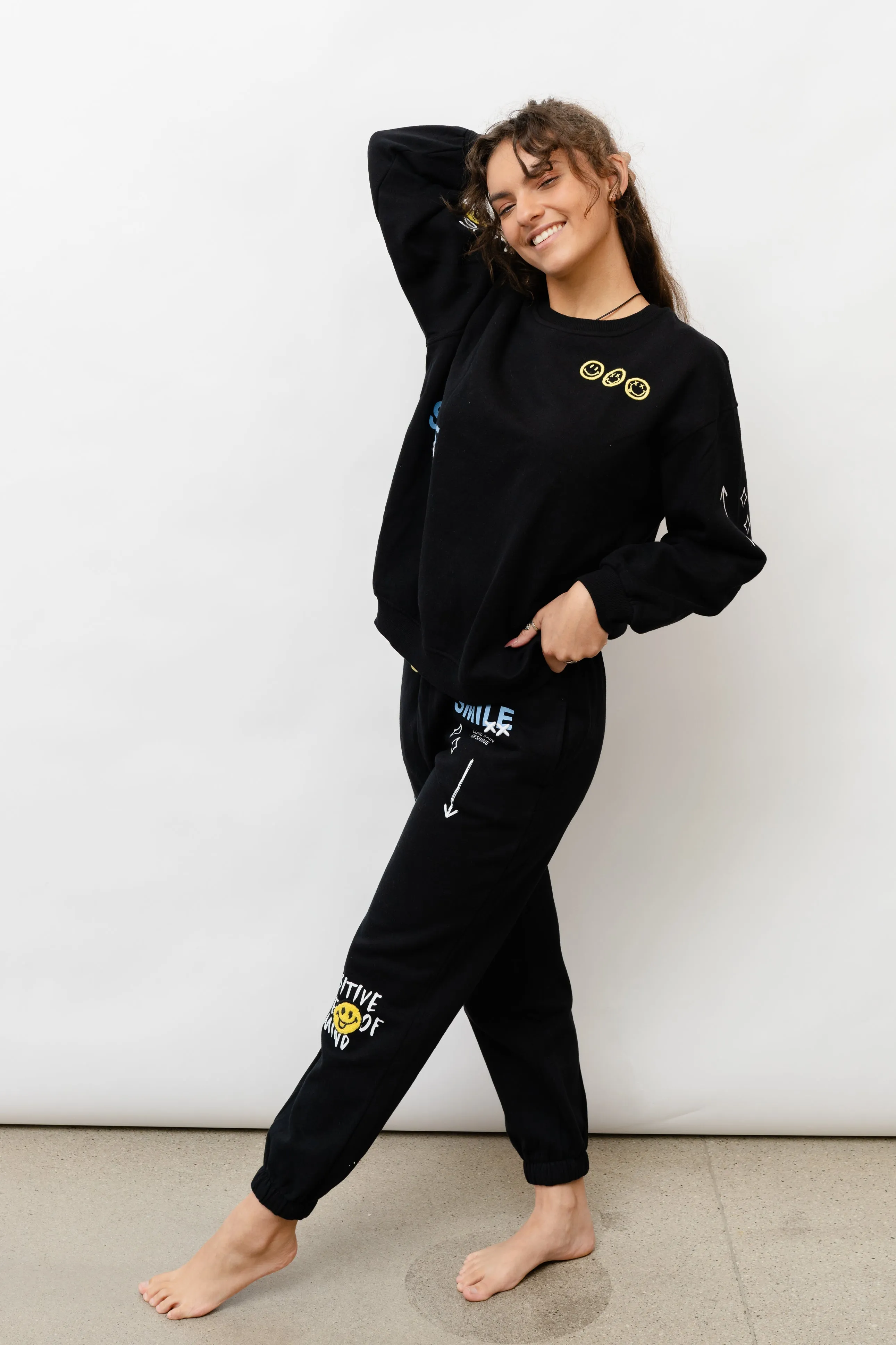 Street-Chic Lounge Sweatshirt