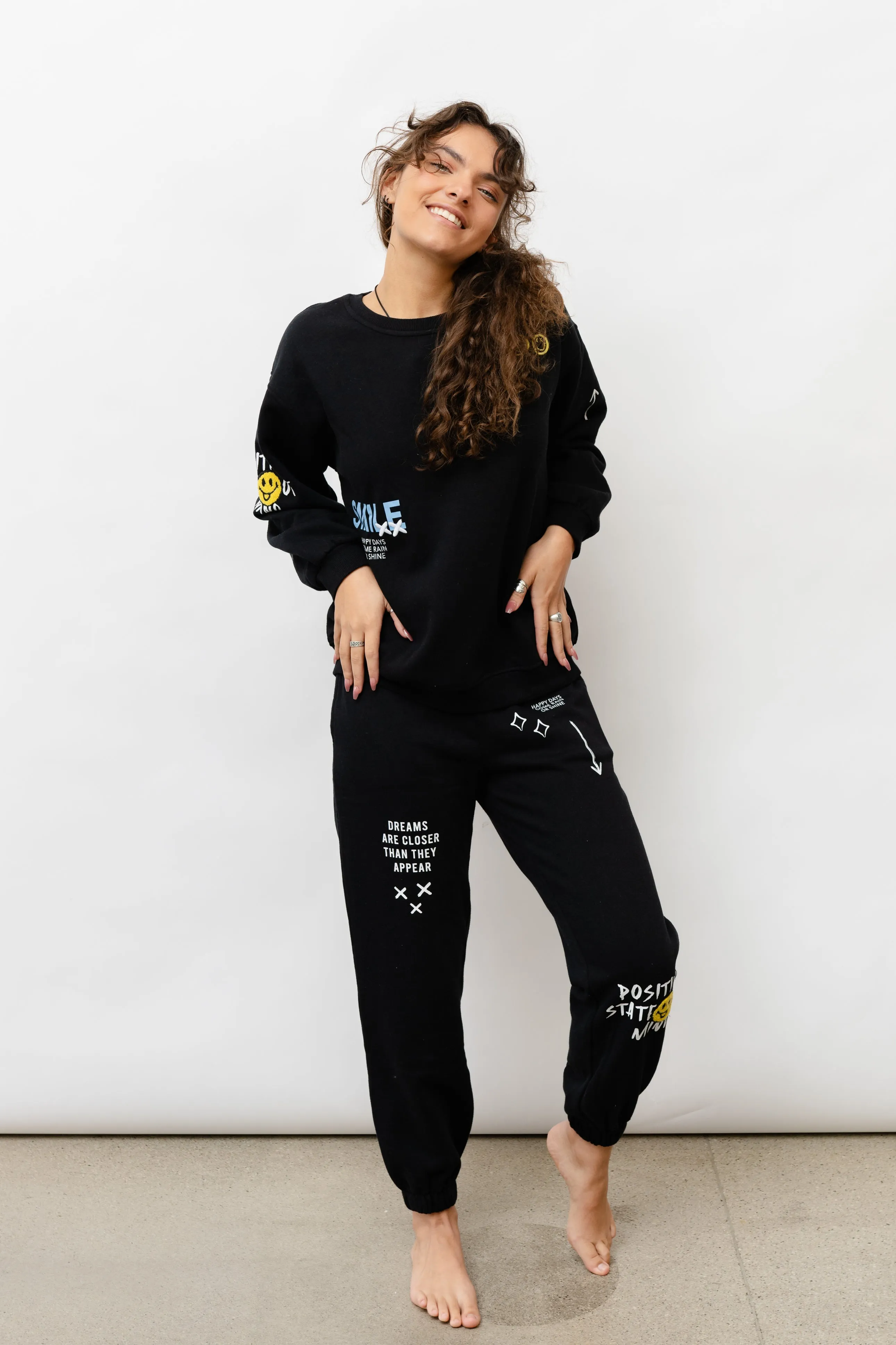 Street-Chic Lounge Sweatshirt