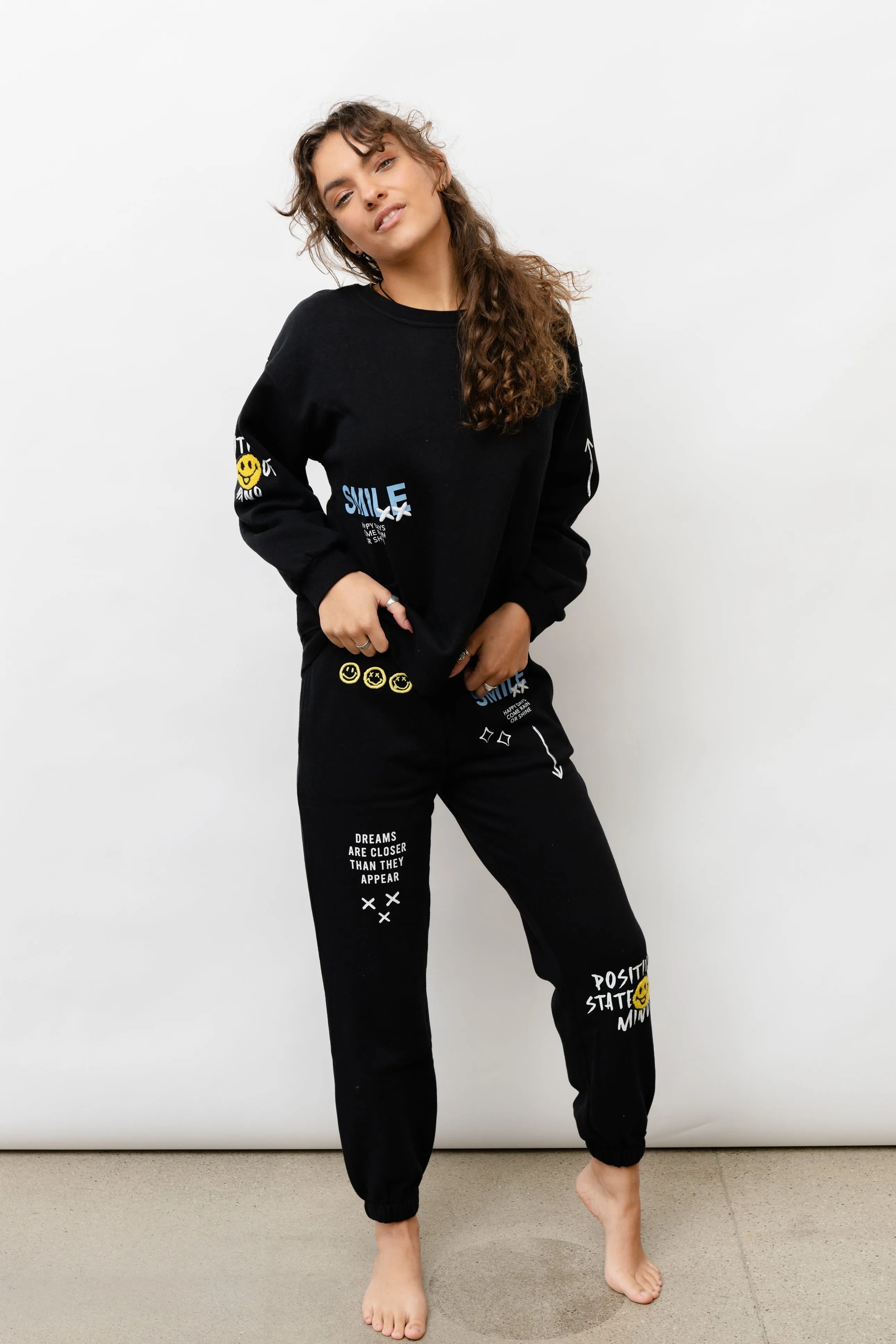 Street-Chic Lounge Sweatshirt