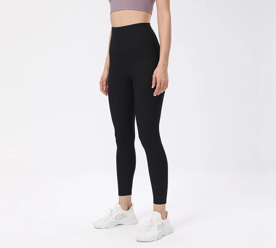 TARRAMARRA High-Waist Ruched Butt Lifting Flow Ribbed Ankle Legging