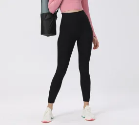 TARRAMARRA High-Waist Ruched Butt Lifting Flow Ribbed Ankle Legging