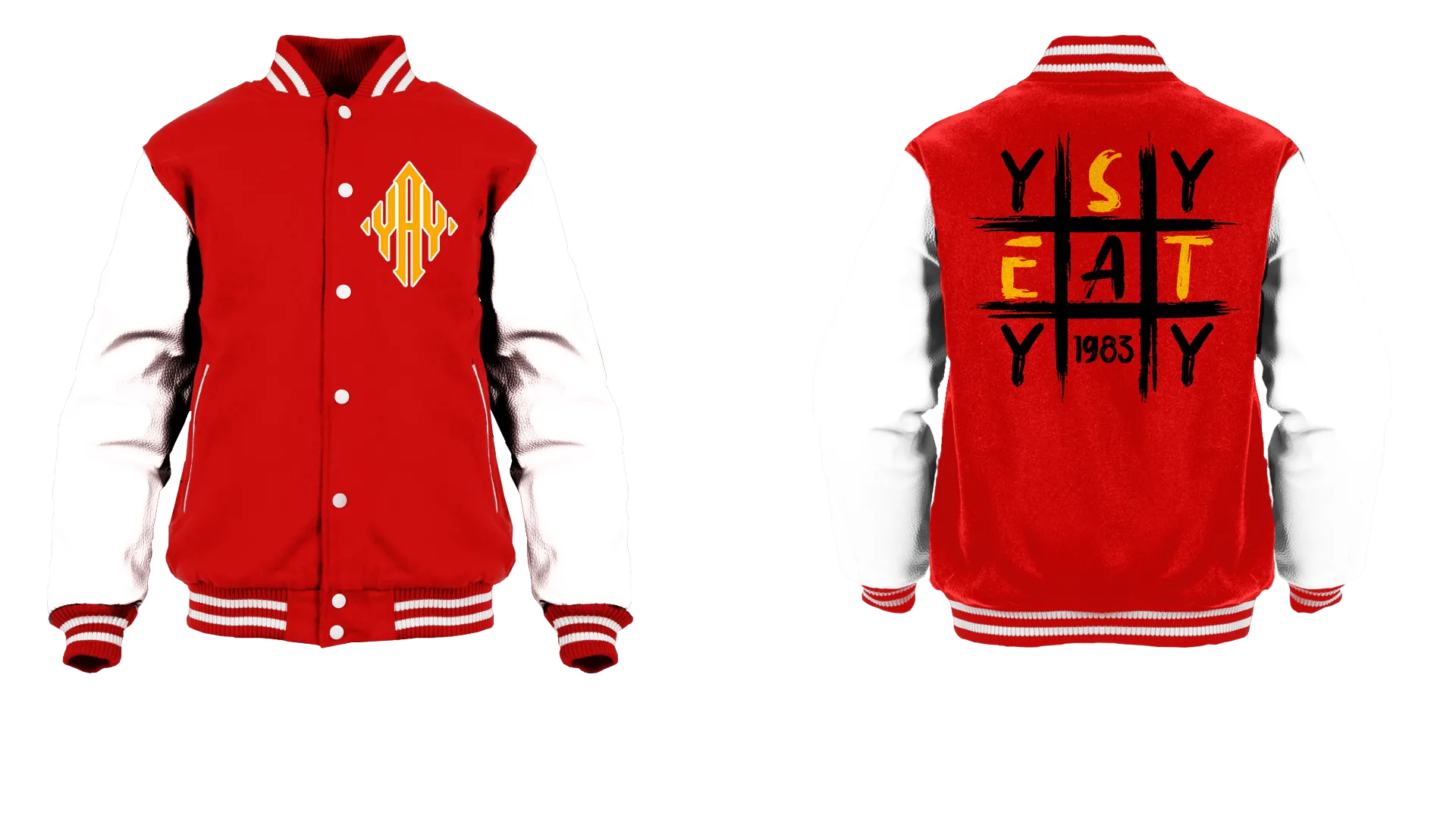 Tic Tac Yay Diamond Logo Varsity Jacket