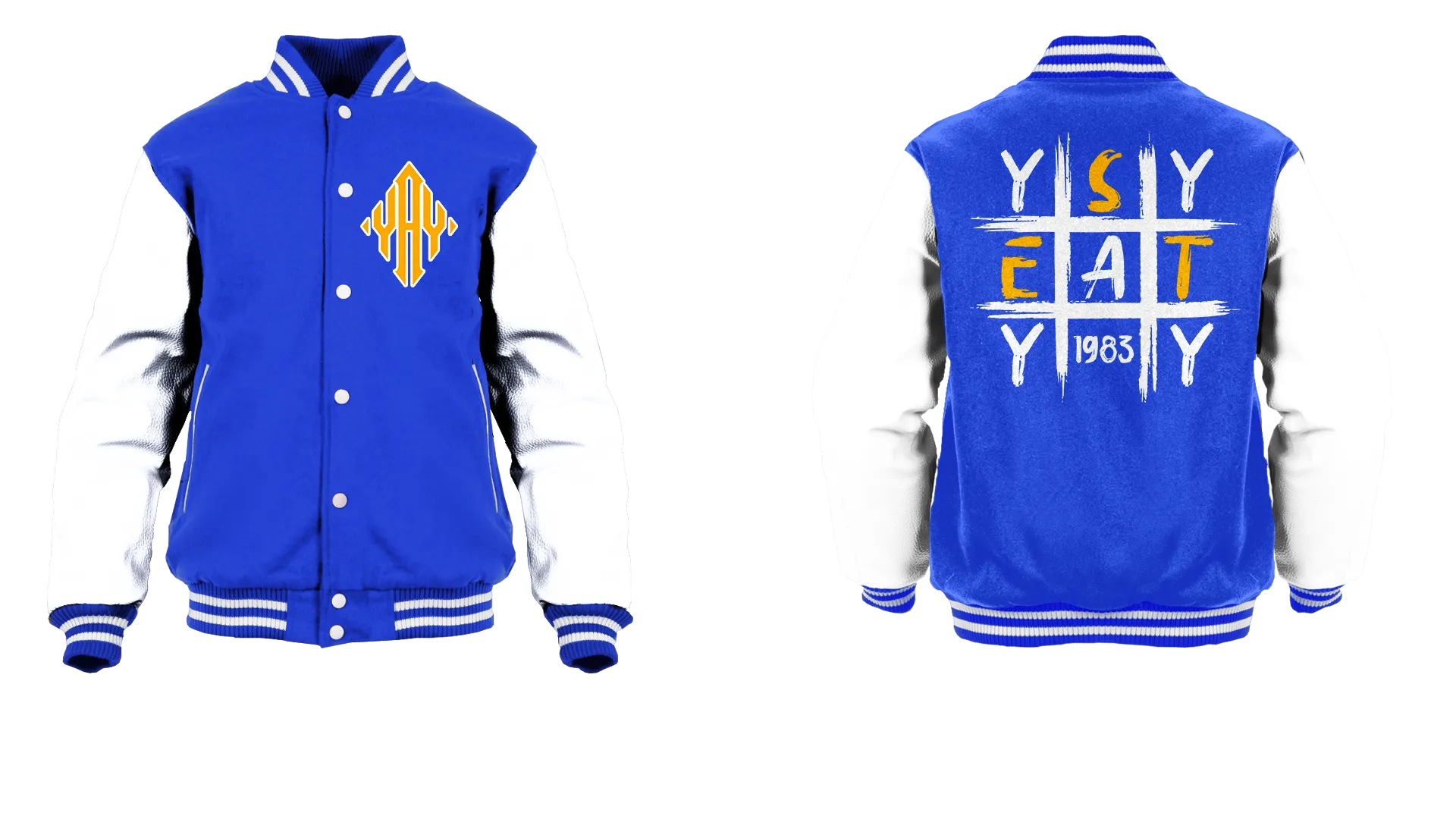 Tic Tac Yay Diamond Logo Varsity Jacket
