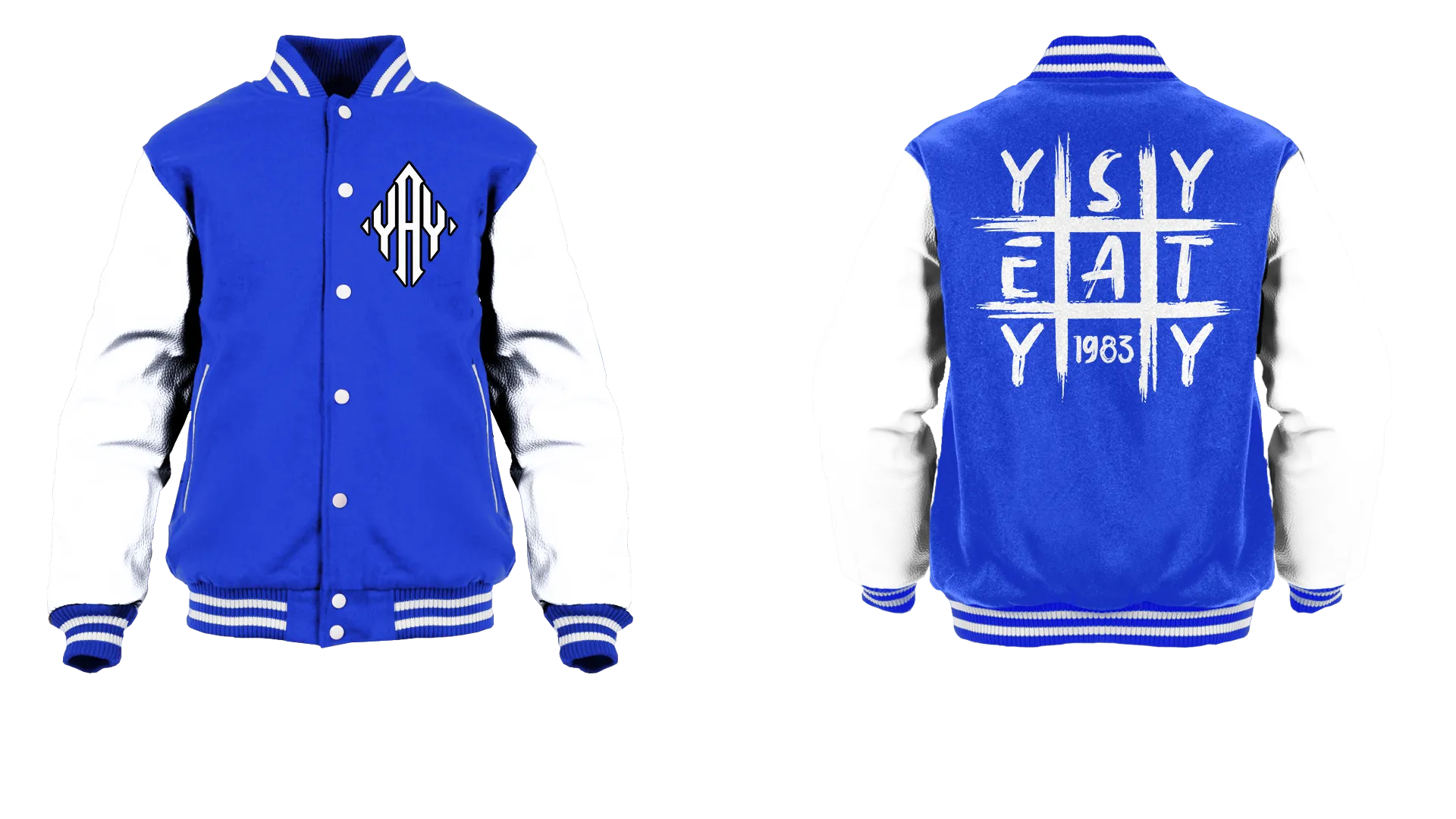 Tic Tac Yay Diamond Logo Varsity Jacket