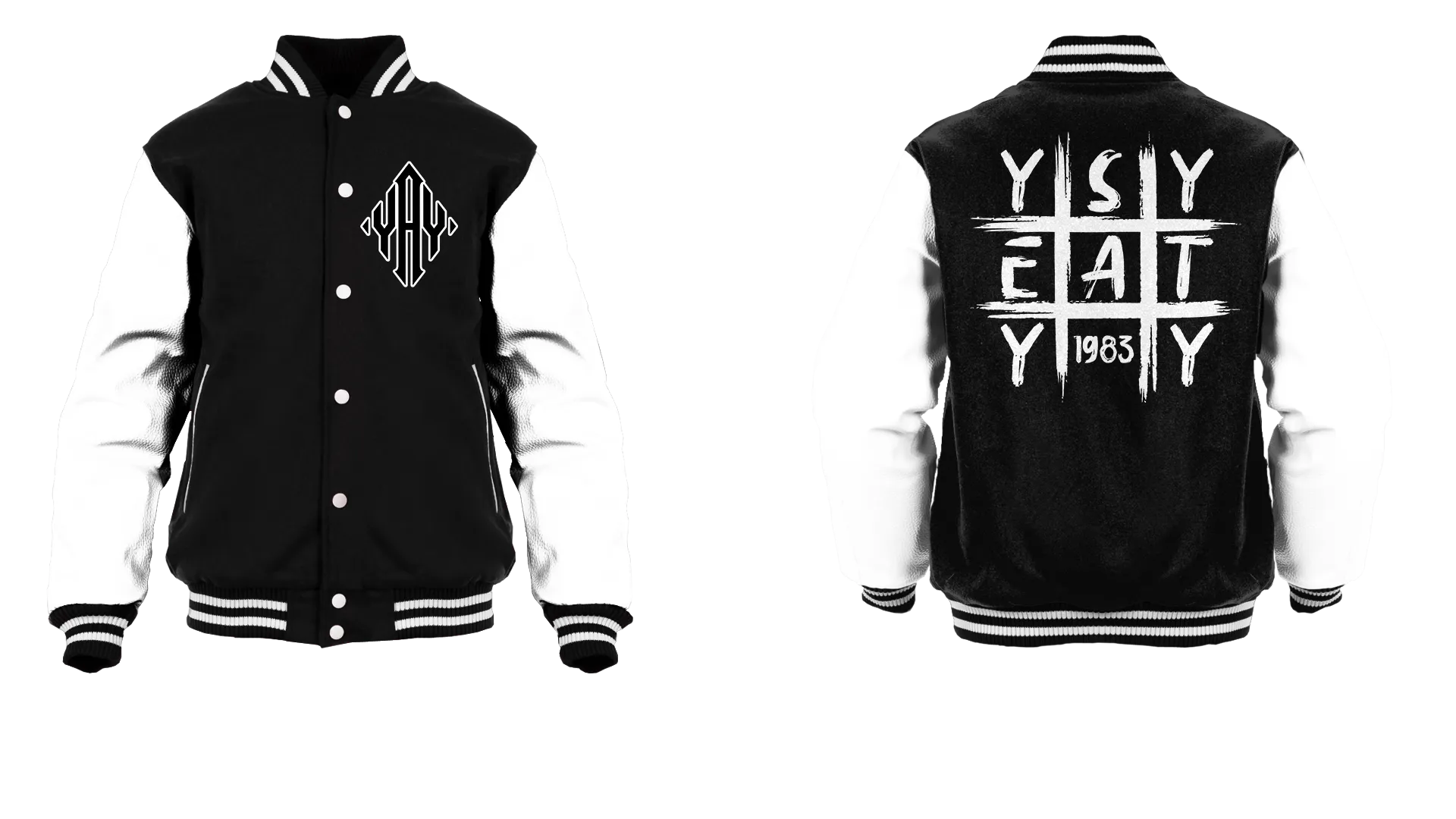 Tic Tac Yay Diamond Logo Varsity Jacket