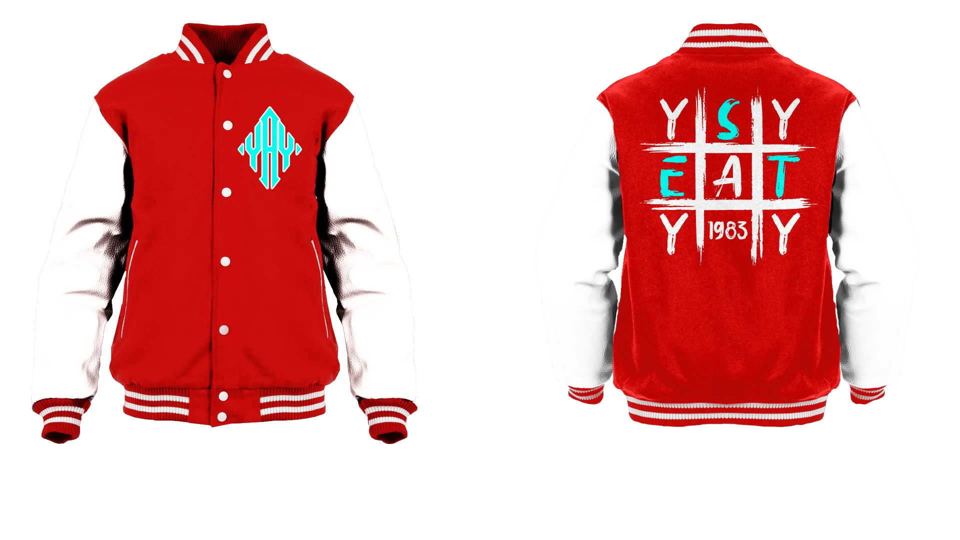 Tic Tac Yay Diamond Logo Varsity Jacket