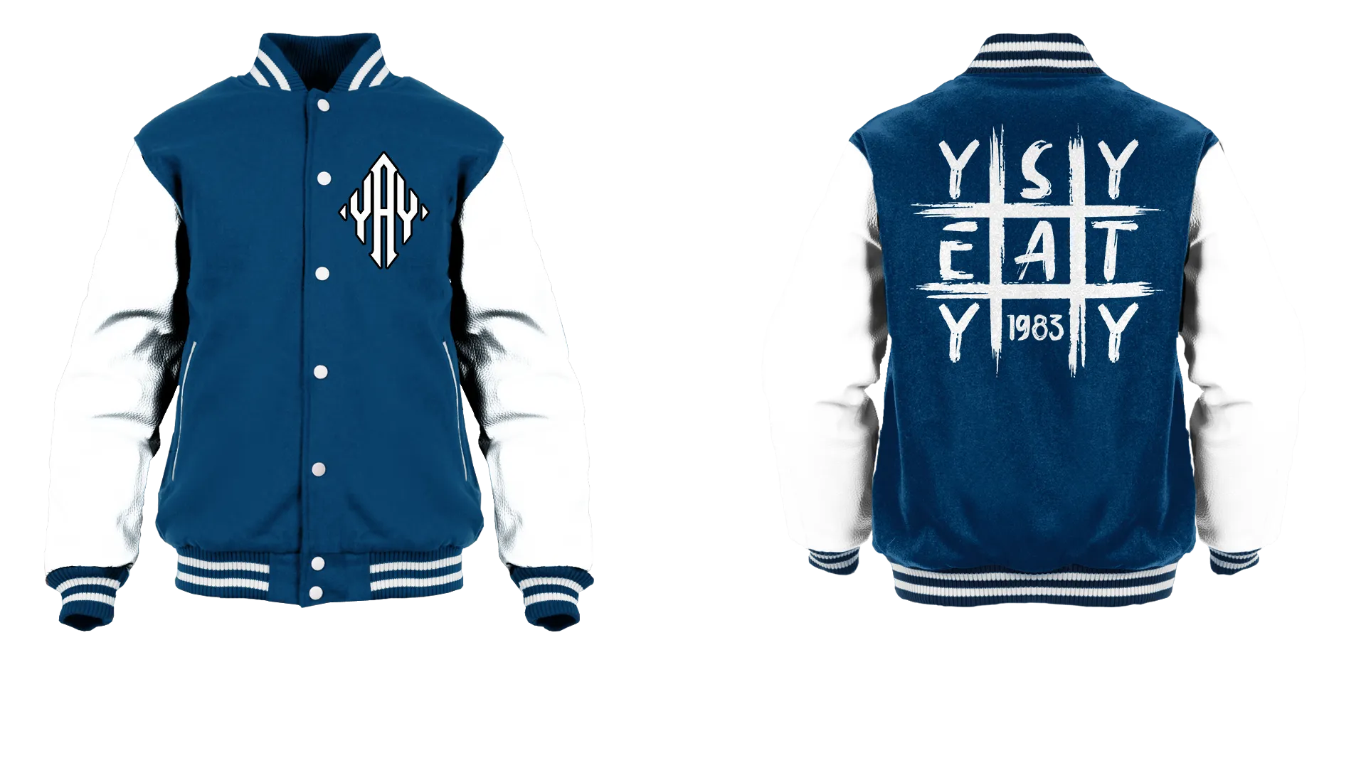 Tic Tac Yay Diamond Logo Varsity Jacket