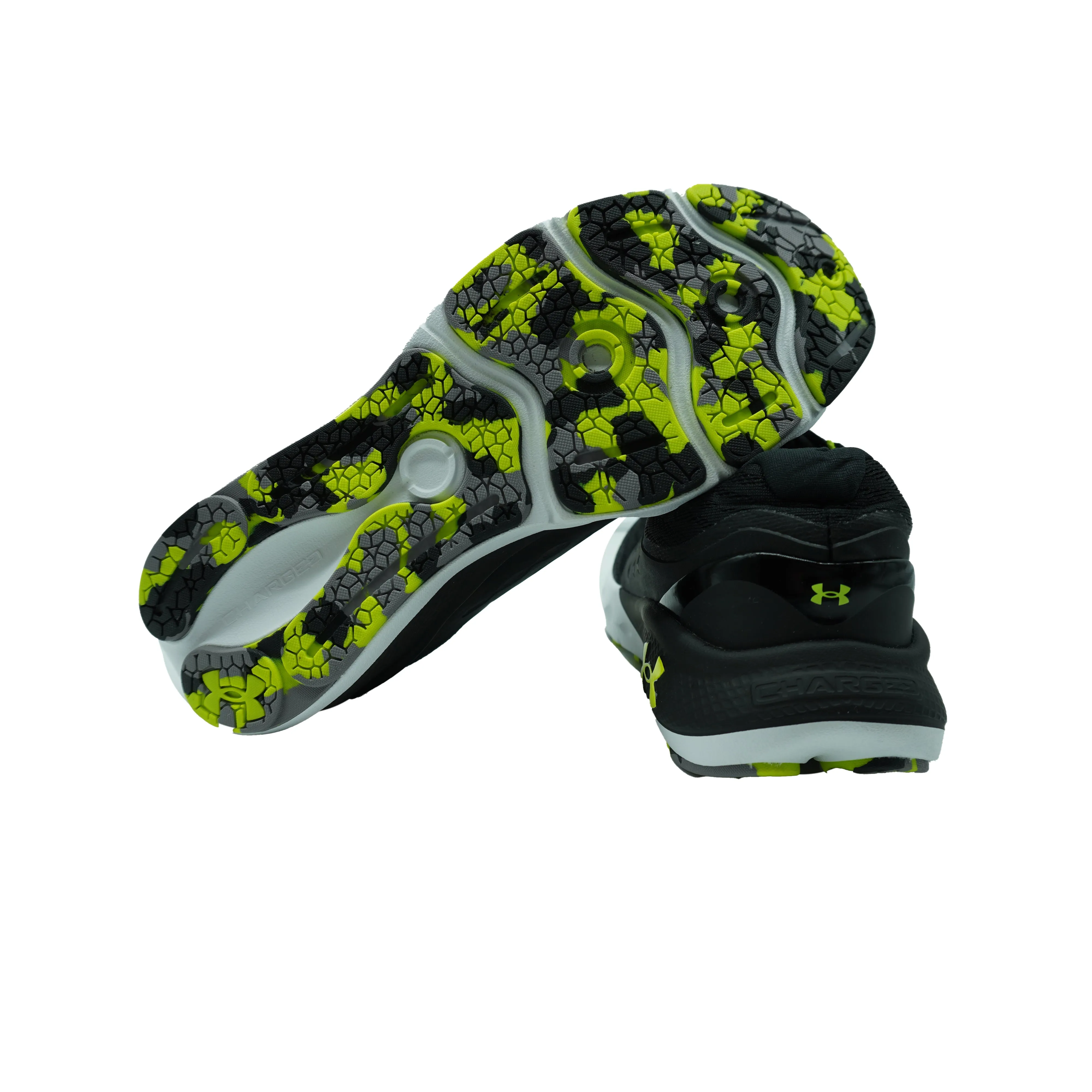 Under Armour Men's Charged Vantage Marble Running Athletic Shoes Black Size 8.5