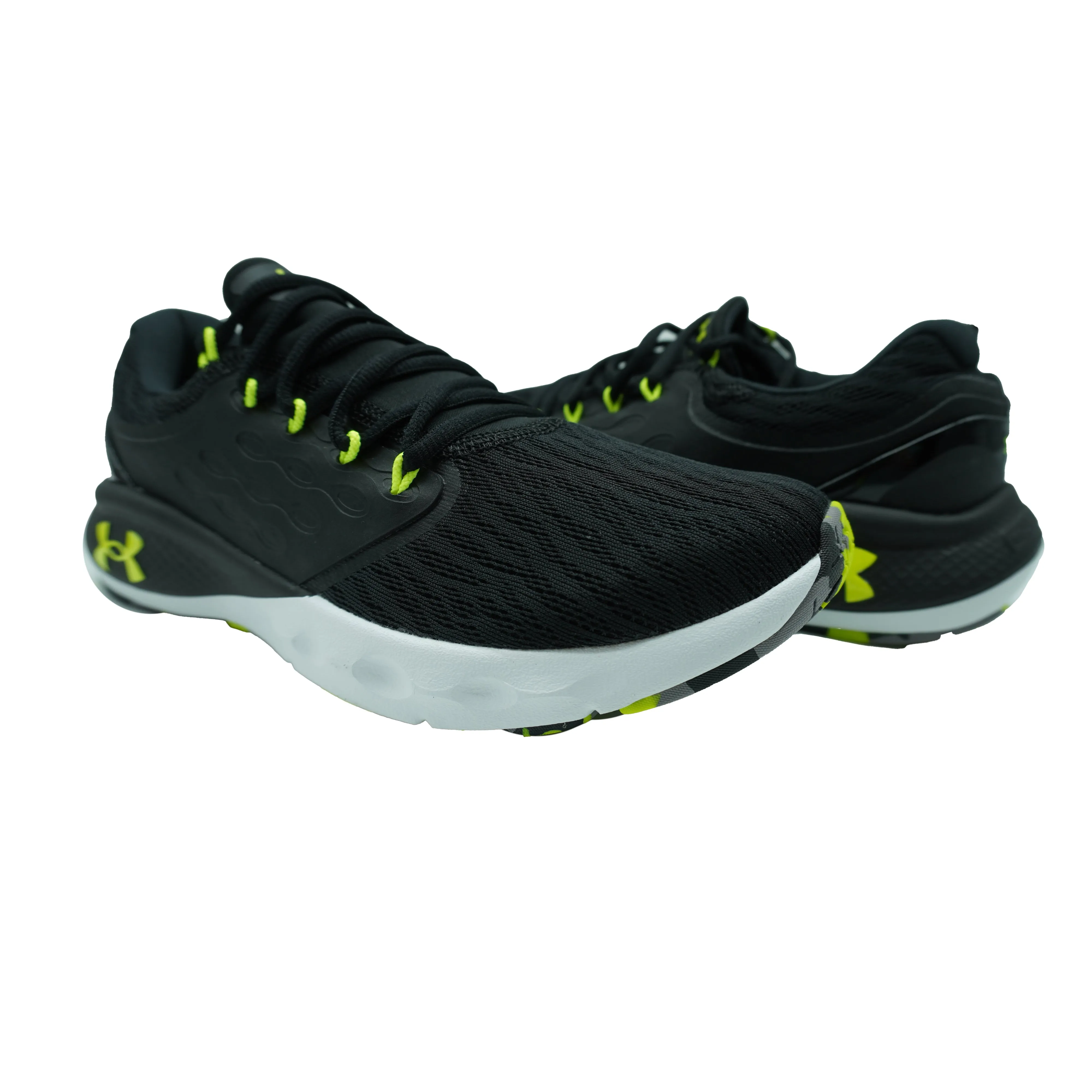 Under Armour Men's Charged Vantage Marble Running Athletic Shoes Black Size 8.5