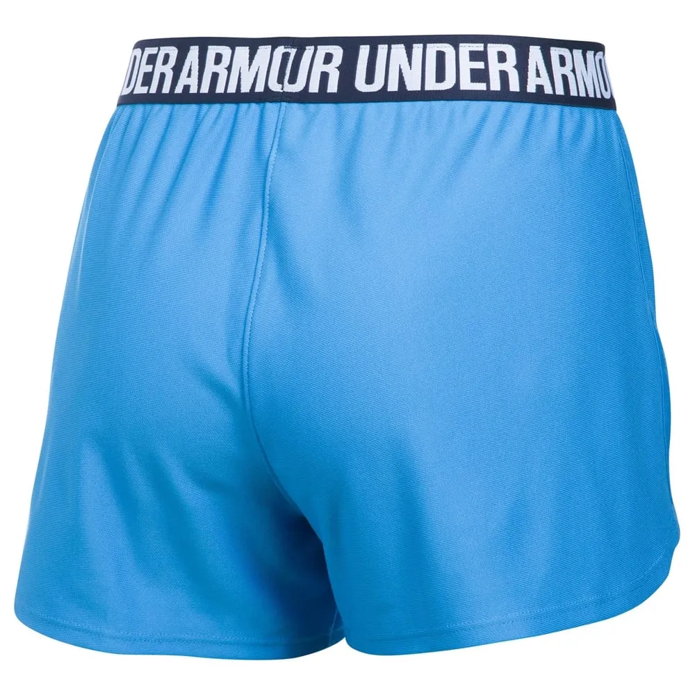 Under Armour Women's Play Up Blue Shorts 1264264-464