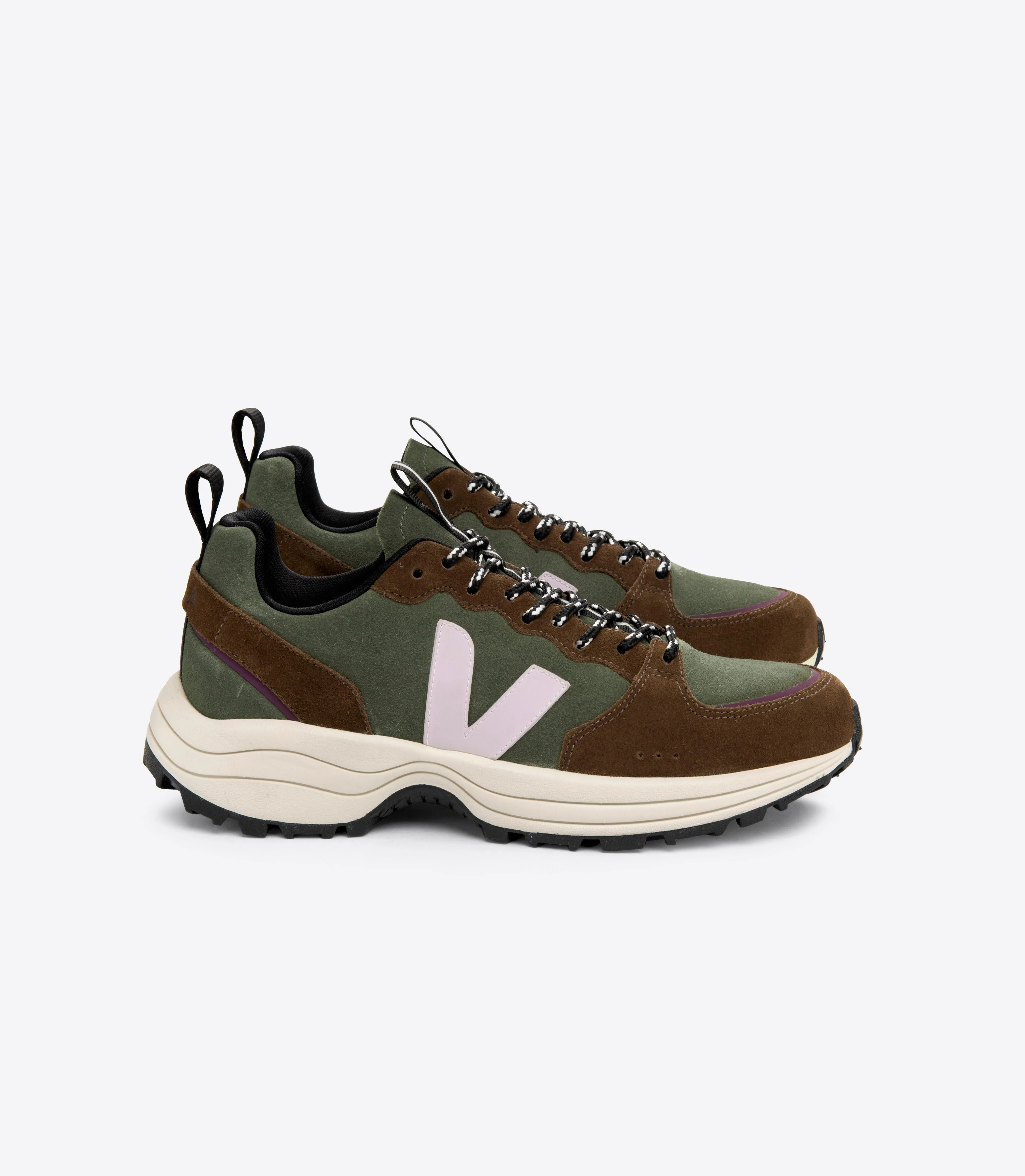 Venturi VC Suede Womens - Mud/Parme Multi