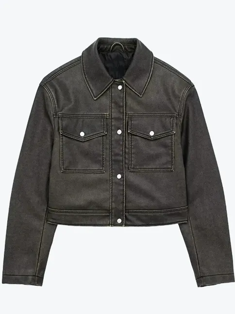 Vintage High Street Moto Jacket