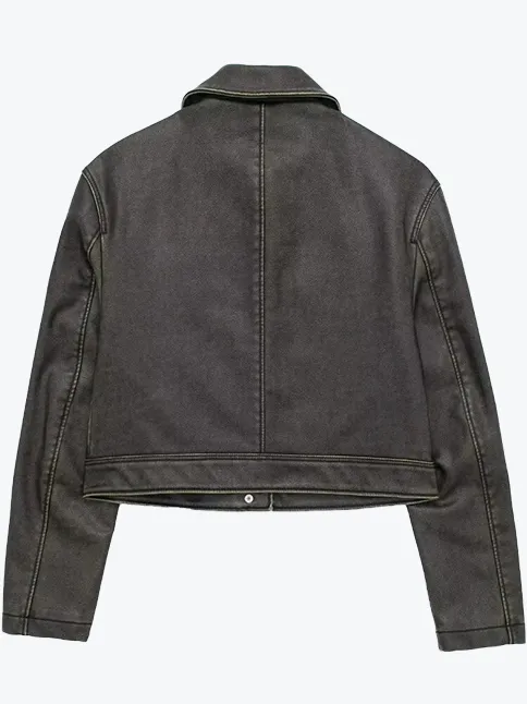 Vintage High Street Moto Jacket