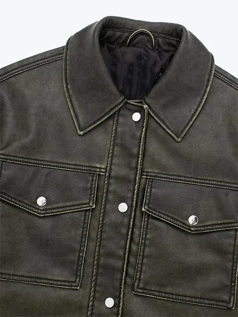 Vintage High Street Moto Jacket