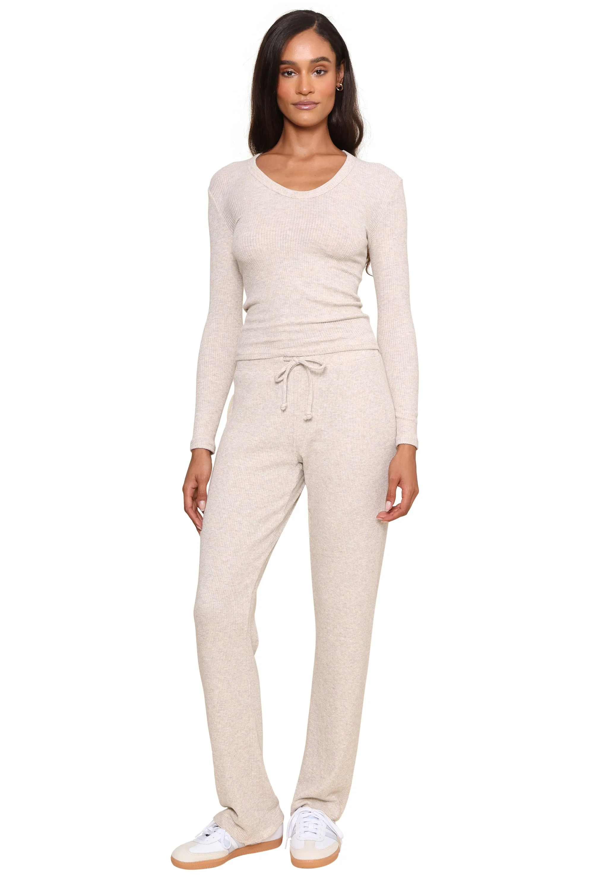 Whitney Sweater Rib Long Sleeve